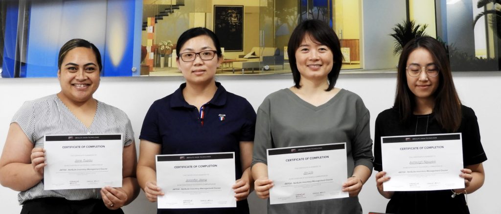 Uniden Australian – Staff Completes ART04 Inventory Management NetSuite Training