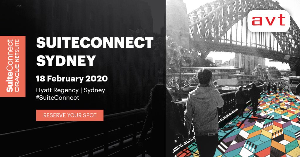 NetSuite SuiteConnect Sydney 2020