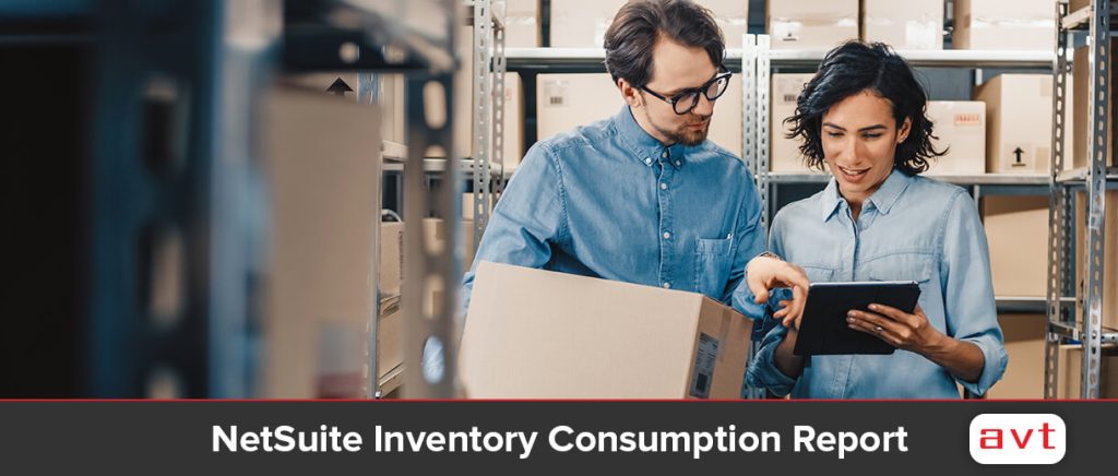 NetSuite Inventory Consumption Report